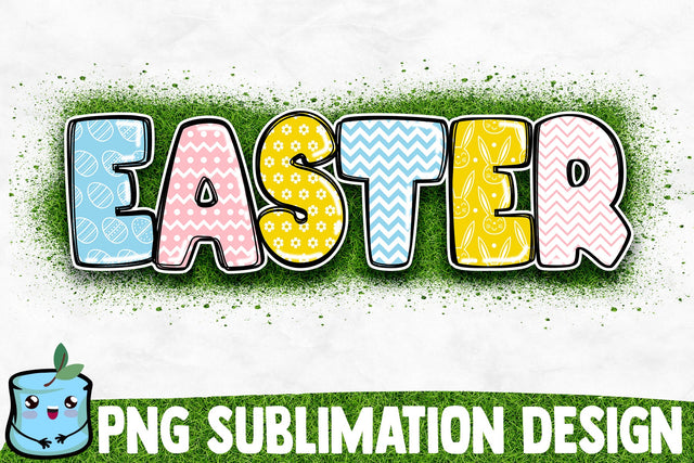 Easter Sublimation Design Sublimation MintyMarshmallows 