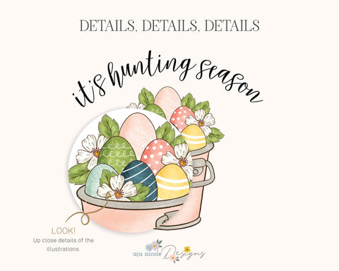 Easter Sublimation File Sublimation Aja Nicole Designs 