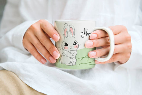 Easter sublimation mug wrap designs Sublimation KMarinaDesign 