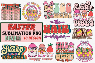 Easter Sublimation Png Bundle Sublimation designartist 