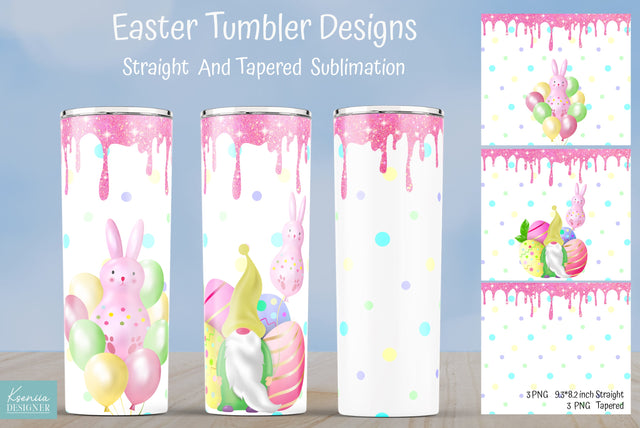Easter Sublimation Tumbler Wrap. Easter Ideas Sublimation Kseniia designer 