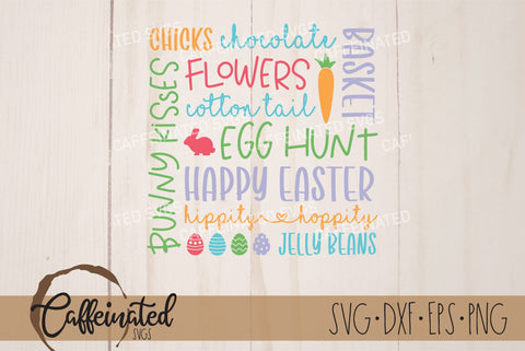 Easter Subway Art SVG Caffeinated SVGs 