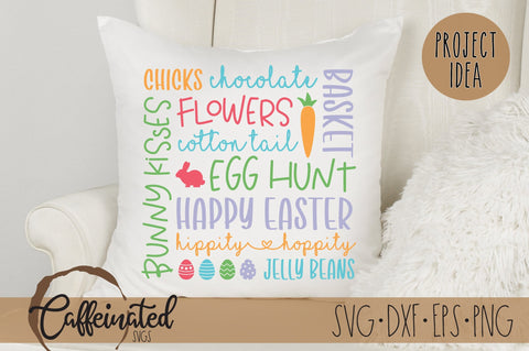 Easter Subway Art SVG Caffeinated SVGs 