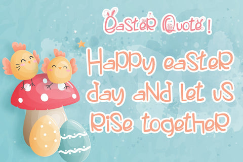 Easter Sunday Font Letterara 