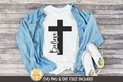 Easter SVG | Believe Cross SVG Cheese Toast Digitals 