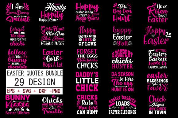 Easter SVG bundle 29 design SVG Nurstore 