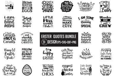 Easter SVG bundle 31 design SVG Nurstore 