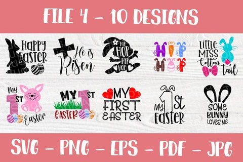 Easter SVG Bundle | 50 Shirt Designs | Kids Easter Svg | Happy Easter Svg | Easter Bunny Svg | Easter Gnome Svg | Svg Files for Cricut SVG TonisArtStudio 