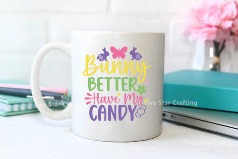 Easter SVG Bundle, Bunny better have my candy SVG FiveStarCrafting 