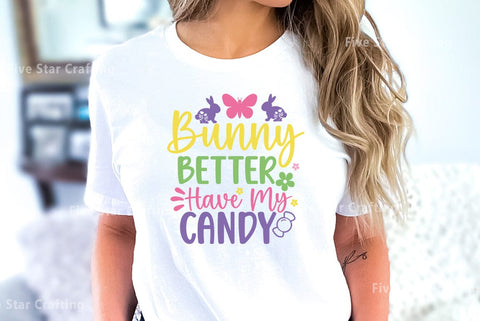 Easter SVG Bundle, Bunny better have my candy SVG FiveStarCrafting 