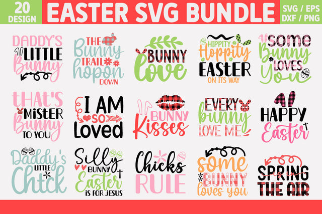 Easter SVG Bundle Cut File SVG akazaddesign 