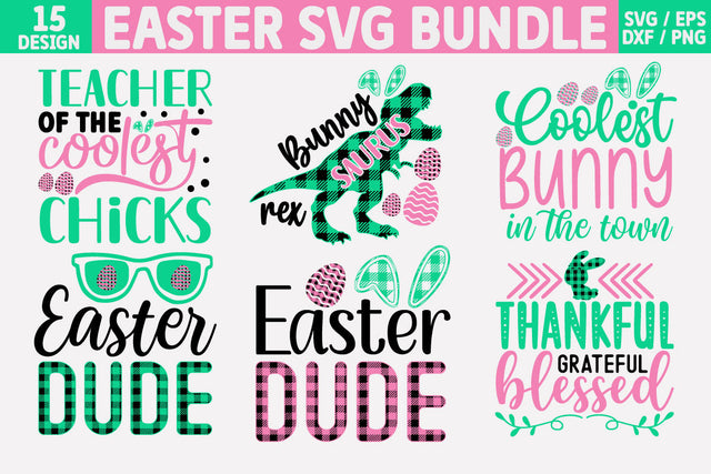 Easter SVG Bundle Cut File SVG akazaddesign 