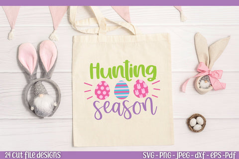 Easter SVG Bundle | Easter Bunny Chicks Eggs Cut Files SVG TatiStudio 