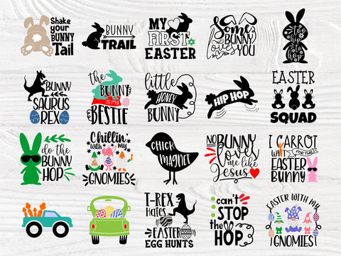 Easter SVG Bundle | Easter Cut Files | Easter Svg | Easter Signs | Svg Bundle | Cricut, Silhouette Cut Files | Rabbit Svg | Easter Eggs Svg SVG TonisArtStudio 