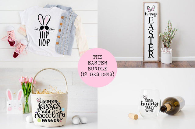 Easter SVG Bundle - Easter svg, Easter Front Porch Sign svg, Spring svg SVG Simply Cutz 
