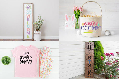 Easter SVG Bundle - Easter svg, Easter Front Porch Sign svg, Spring svg SVG Simply Cutz 