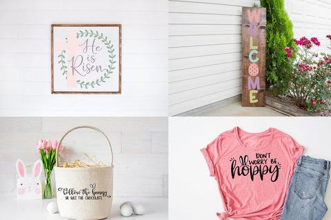 Easter SVG Bundle - Easter svg, Easter Front Porch Sign svg, Spring svg SVG Simply Cutz 