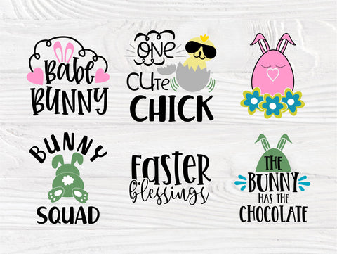 Easter SVG Bundle | Easter Svg | Kids Easter Quotes | Easter Cut Files | Cricut, Silhouette Files | Bunny Svg | Easter Shirt | Cutting File SVG TonisArtStudio 