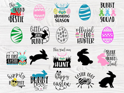 Easter SVG Bundle, Funny Easter Svg Cut Files SVG TonisArtStudio 