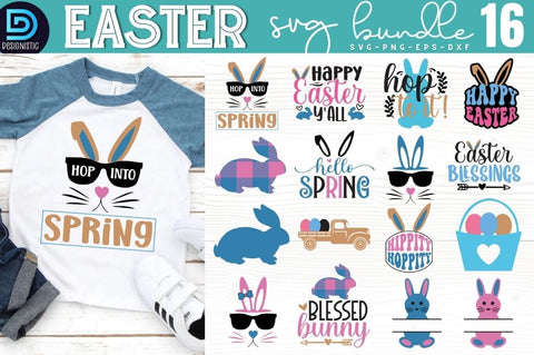 Easter SVG Bundle, Happy Easter SVG Bundle SVG DESIGNISTIC 