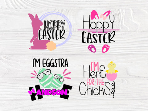 Easter SVG Bundle | Happy Easter Svg | Hello Spring Svg | Kids Easter Signs | Svg Bundle | Svg Files for Cricut | Silhouette Cut Files SVG TonisArtStudio 