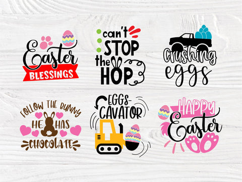 Easter SVG Bundle, Happy Easter Svg Quotes, Shirts SVG TonisArtStudio 