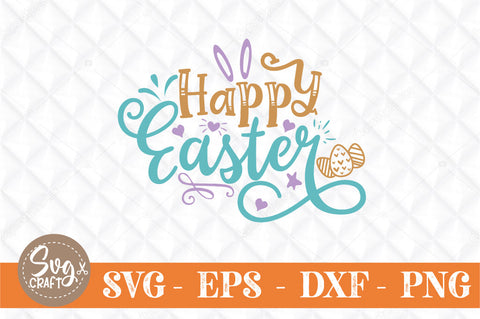 Easter SVG Bundle, Happy Easter Svg SVG Svgcraft 