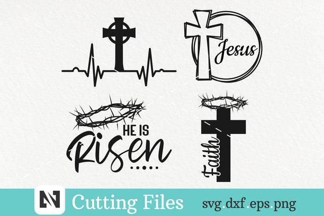 Easter Svg Bundle, Jesus Svg, Cross Svg, Christian Svg SVG Pinoyart Kreatib 