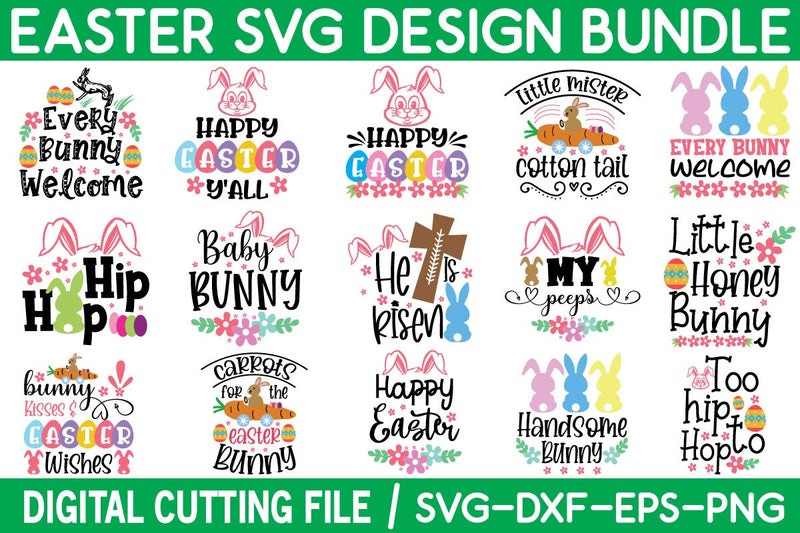 Easter svg bundle SVG buydesign 
