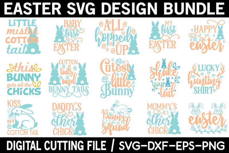 Easter svg bundle SVG buydesign 
