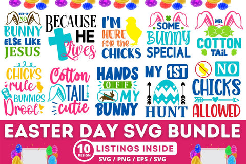 Easter SVG Bundle SVG Designangry 