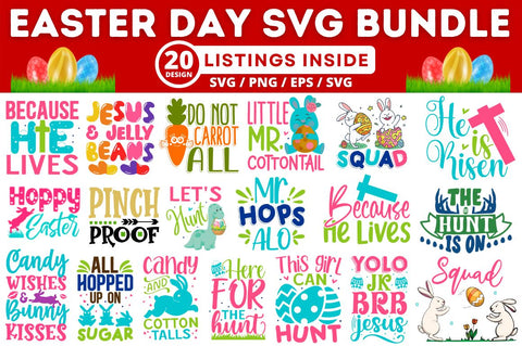 Easter SVG Bundle SVG Designangry 