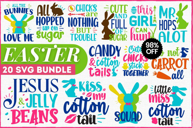 Easter SVG Bundle SVG Designangry 