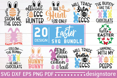 Easter Svg Bundle SVG designstore 