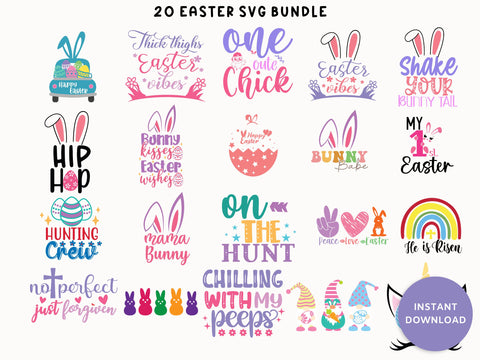 Easter SVG Bundle SVG Elise Cellucci 