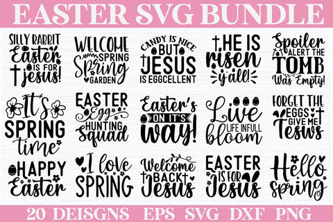 Easter SVG Bundle SVG etcify 