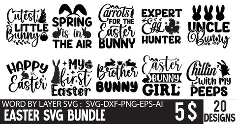 Easter SVG Bundle SVG Insomnia Std 