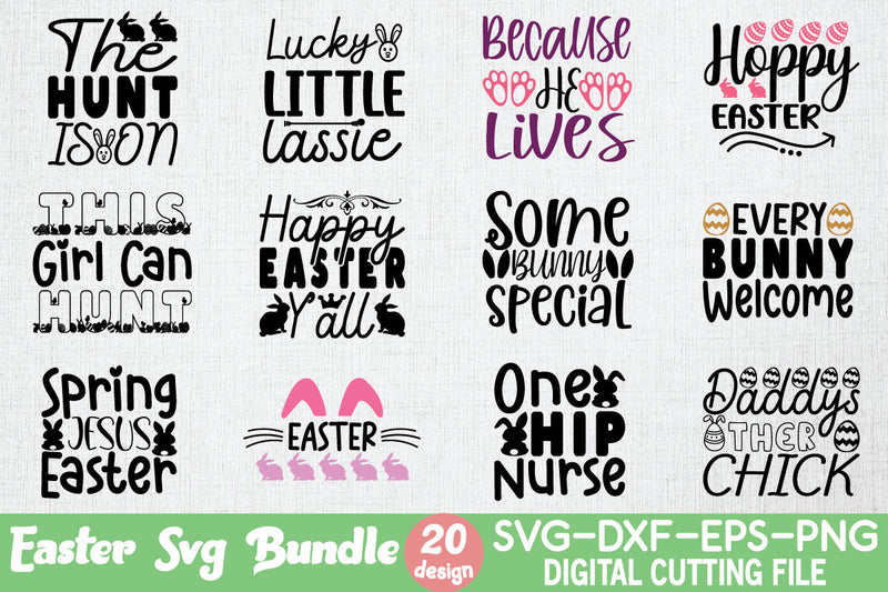 Easter Svg Bundle SVG md faruk hossain 