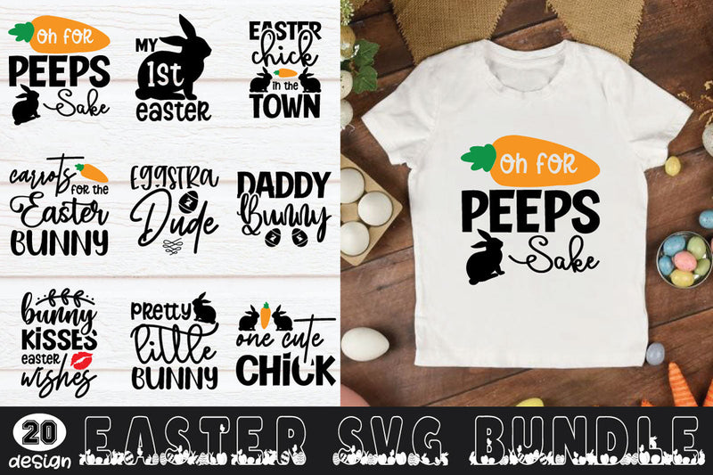 Easter Svg Bundle - So Fontsy