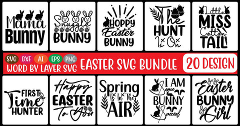 Easter SVG Bundle SVG MStudio 