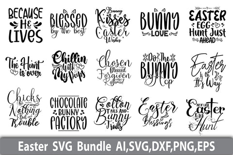 Easter SVG Bundle SVG nirmal108roy 