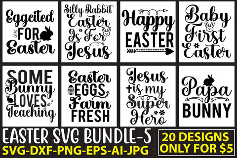 Easter Svg Bundle SVG Syaman 