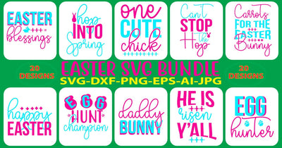 Easter SVG Bundle SVG Syaman 