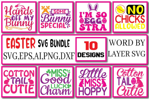 Easter SVG Bundle Vol. 2 SVG Craftlabsvg24 