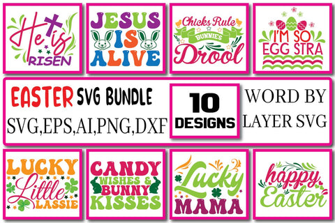 Easter SVG Bundle Vol. 3 SVG Craftlabsvg24 