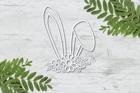 Easter SVG, Bunny Ears SVG, Easter Rabbit SVG. SVG Elinorka 