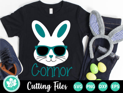 Easter SVG | Bunny Face SVG | Boy Easter SVG SVG TrueNorthImagesCA 