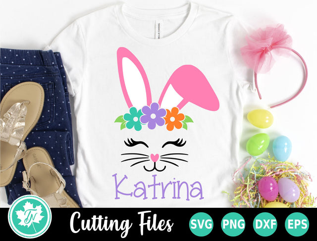 Easter SVG | Bunny Face SVG | Easter Bunny SVG SVG TrueNorthImagesCA 