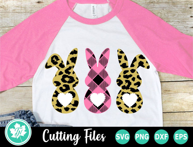 Easter SVG | Bunny SVG | Leopard Bunnies SVG SVG TrueNorthImagesCA 