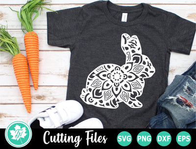 Easter SVG | Bunny SVG | Mandala SVG SVG TrueNorthImagesCA 